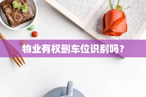 物业有权删车位识别吗？