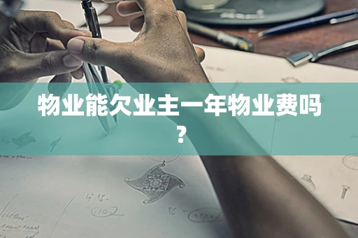 物业能欠业主一年物业费吗？