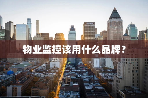 物业监控该用什么品牌？