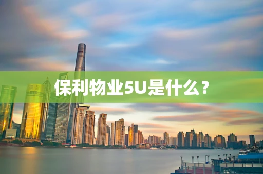 保利物业5U是什么？
