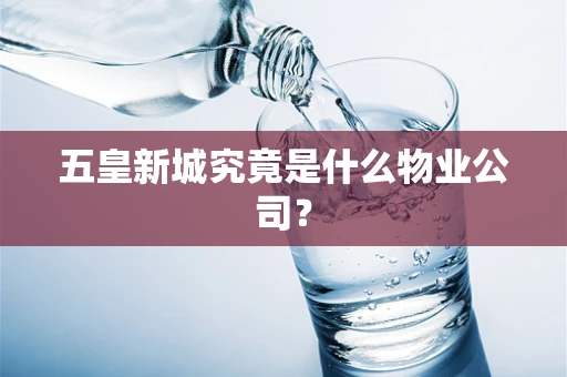五皇新城究竟是什么物业公司？