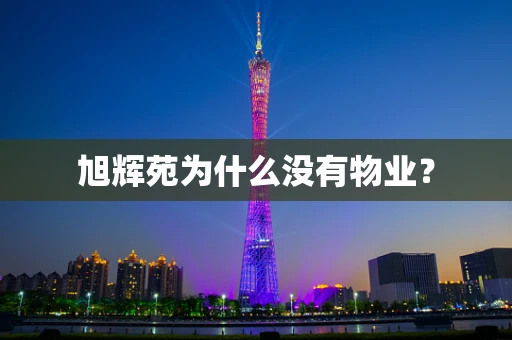 旭辉苑为什么没有物业？