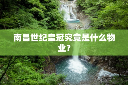 南昌世纪皇冠究竟是什么物业？