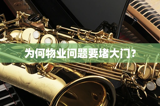 为何物业问题要堵大门？