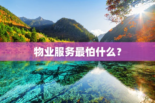 物业服务最怕什么？