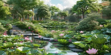 莲花苑物业管事吗？