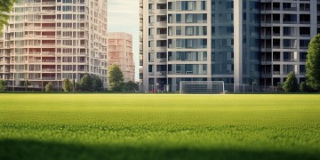 物业在楼下建球场合法吗？