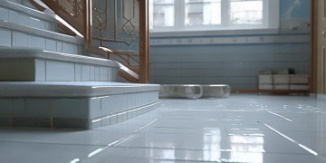 物业会打扫楼道瓷砖吗？