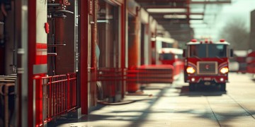 消防中队为什么罚物业？