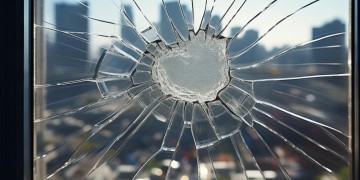 玻璃外面坏了物业会管吗？