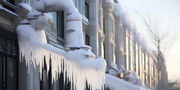楼房水管冻住物业管吗？