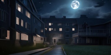 物业半夜敲门违法吗？