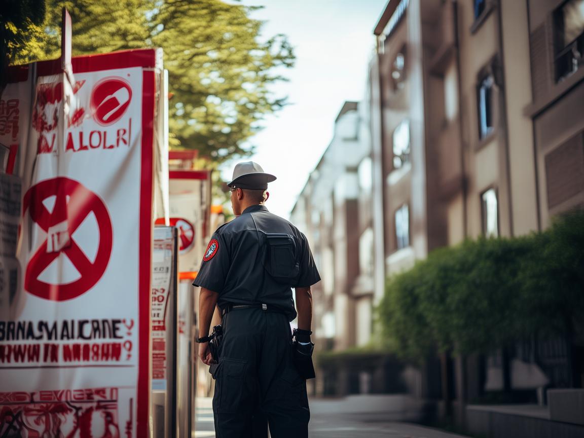 物业保安倒灌行为违法吗？